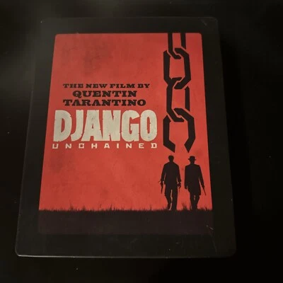 Django Unchained (Blu-ray Disc, 2012, SteelBook) Bonus Disc! FREE SHIPPING! - Image 1 of 3