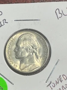 1945 S Jefferson War Nickel Gem Bu Unc. Fresh From Old Collection 35% Silver! - Picture 1 of 6