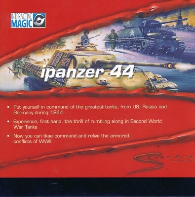 iPanzer 44 - 3D WWII Tank Battle Simulation - PC NEW  - Image 1 of 2