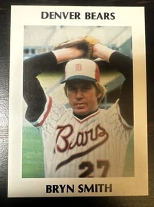 Bryn Smith 1978 Bubble Up Tieffel & Associates Denver Bears menores raros - Imagen 1 de 2