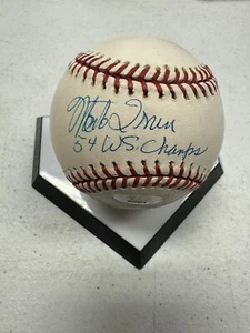 MONTE IRVIN 1954 WS Champs NEW YORK GIANTS SIGNED OML BASEBALL JSA /Coa - Picture 1 of 3