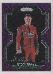 2022 Panini Prizm Purple Velocity Prizm /199 Ryan Preece #21