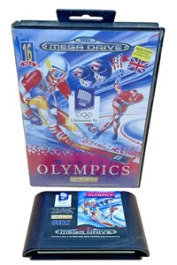 Juegos Olímpicos de Invierno Sega Juego Mega Drive SEGA PAL Lillehammer Gear INVIERNO 1993 EN CAJA - Imagen 1 de 8