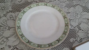 KPM German Green Plate 1920s - Picture 1 of 2