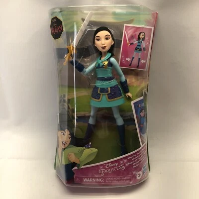 Hasbro Disney Princesa Guerrero Movimientos MULAN Figura Muñeca 12” Foto 1 de 4
