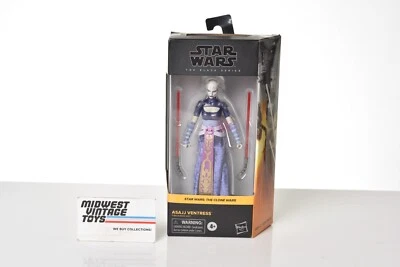 Figura de acción Hasbro Star Wars The Black Series Asajj Ventress 6" Foto 1 de 4
