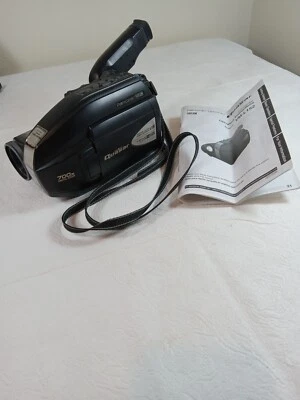 Quasar Palmcorder Camcorder VHS-C Model # VM-L152 Untested No Charger Parts Only - Image 1 of 4