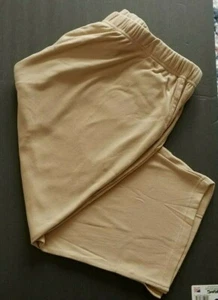 Roaman's Damen Caprihose Übergröße 2X Baumwollmischung hellbraun Übergröße 26/28 neu mit Etikett - Bild 1 von 3