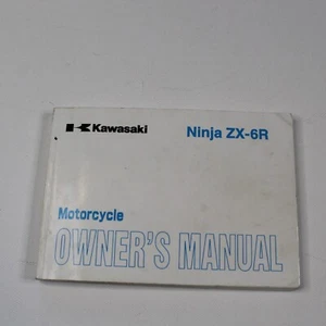 Genuine 2004 Kawasaki Ninja ZX-6R / ZX636 C1 / English Owners Manual 999861251 - Picture 1 of 15