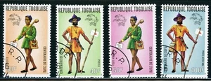 Togo Sc 873-4 C222-3 UPU, Centenary, Mailman - Picture 1 of 5