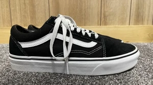 Vans Old Skool Zapatos Para Hombres Talla 7.5 Negro Blanco Clásico Skate Zapatillas bajas - Imagen 1 de 12