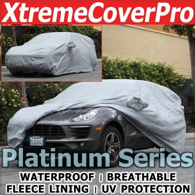 2019 2020 2021 2022 2023 Porsche Cayenne Cubierta de coche impermeable con bolsillo espejo Foto 1 de 4
