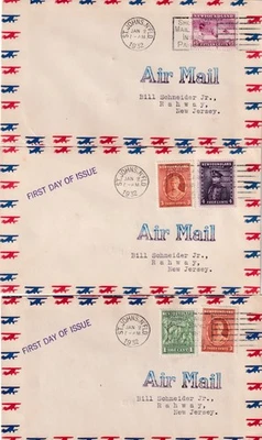 3 Newfoundland Covers / Airmail / 1932 - Изображение 1 из 2