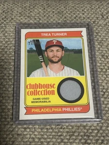 Heritage High Number 2023 - Colección Clubhouse Reliquias Trea Turner #CCR-TT - Imagen 1 de 1