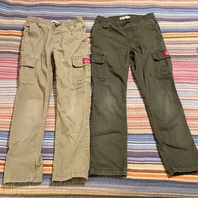 Levi Strauss Kids Cargo Pants Khaki Green Size 8 - Image 1 of 4