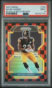 Panini Prizm 2021 - Rookie Najee Harris #343 negro y rojo Checker Prizm (RC) - Imagen 1 de 2