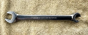 VINTAGE SNAP-ON 12mm FLARE-OPEN END WRENCH NO. RXSM12- PAT NO. 3273430 - Picture 1 of 3