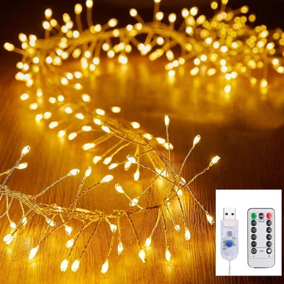3/6/9M USB Power LED String Lights Garland Fairy Lights Christmas Decoration - Image 1 of 4