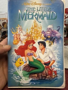 The Little Mermaid (VHS, 1989, Diamond Edition) Rare Banned Cover Disney - Picture 1 of 6