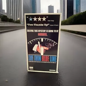 Thin Blue Line VHS Errol Morris Documentary American Murder Mystery Thriller - Picture 1 of 4