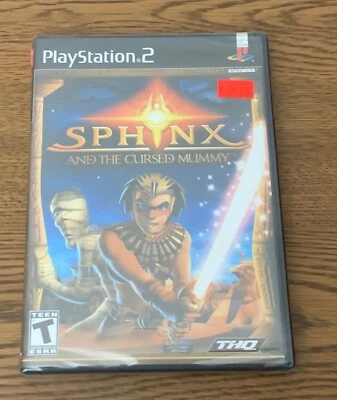 Sphinx and the Cursed Mummy (Sony PlayStation 2, 2003) Factory Sealed - Image 1 of 2