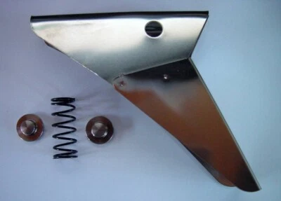 Norton Commando 850, 1973-77,   Stainless Steel Chainguard Extension & hardware - Image 1 of 4