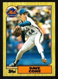 1987 TOPPS TRADED #24T DAVID CONE - NEW YORK METS - *02 - Picture 1 of 2