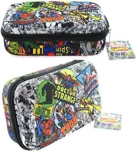 Marvel Federmäppchen Avengers Spiderman Thor Hulk Comics geformt - Bild 1 von 1