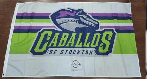Caballos De Stockton Flag Ports Oakland Athletics Horse Banner Park SGA A’s Cover