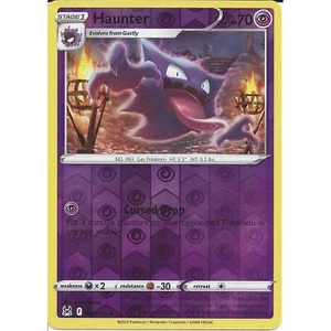 065/196 Haunter : Reverse Holo Card : Pokemon TCG : SWSH-11 Lost Origin Uncommon - Picture 1 of 3