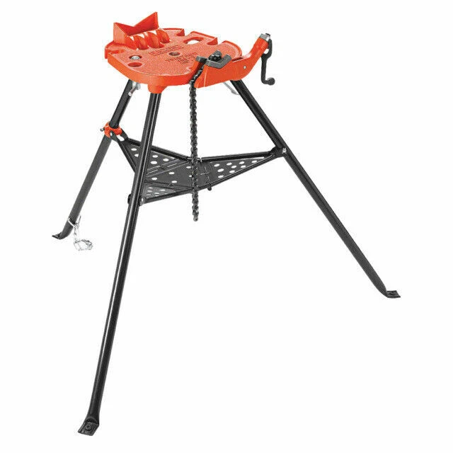 RIDGID 36273 6 inch Portable Chain Pipe Vise - Red