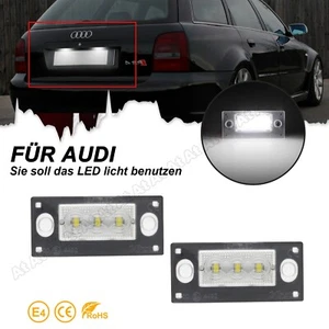 Luci targa LED bianche per Audi A4 S4 Avant B5 99-01 A3 8L RS4 B5 01-03 - Foto 1 di 13