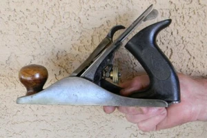 DE COLECCIÓN DIAMOND EDGE D-E NORVELL SHAPLEIGH MANGO BAQUELITA AVIÓN DE CARPINTERÍA EE. UU. - Imagen 1 de 20