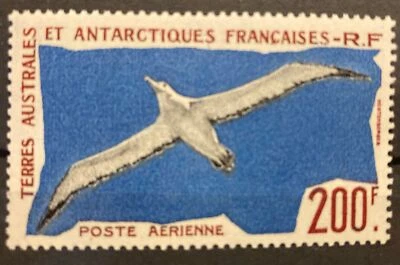 FSAT/TAAF ,birds,S.C.#C3 S.C.V.$40  MNH Complete set of 1 as issued in 1959 - Image 1 of 2