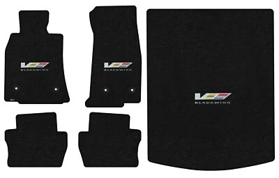 Lloyd Mats Ultimat Cadillac CT4-V Blackwing Logo 5 Pc Floor Mats (2022-2025) - Image 1 of 4