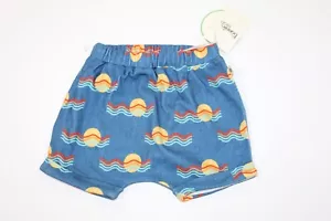 Bonnie Mobb Bloomer Shorts Baby Girls Size 18-24 Months Organic Sunset Woven NWT - Picture 1 of 5