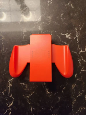 PowerA Switch Joy Con Controller Grip Black and Red JoyCon - Image 1 of 2