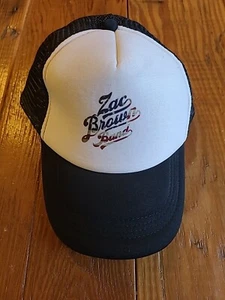 Zac Brown Band Trucker Hat American Flag Black Mesh Adult Snapback Cap - Picture 1 of 7