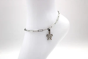 Turtle Statement Fußkette Hotwife Schildkröte Lifestyle HW Wifesharing Swinger - Picture 1 of 17