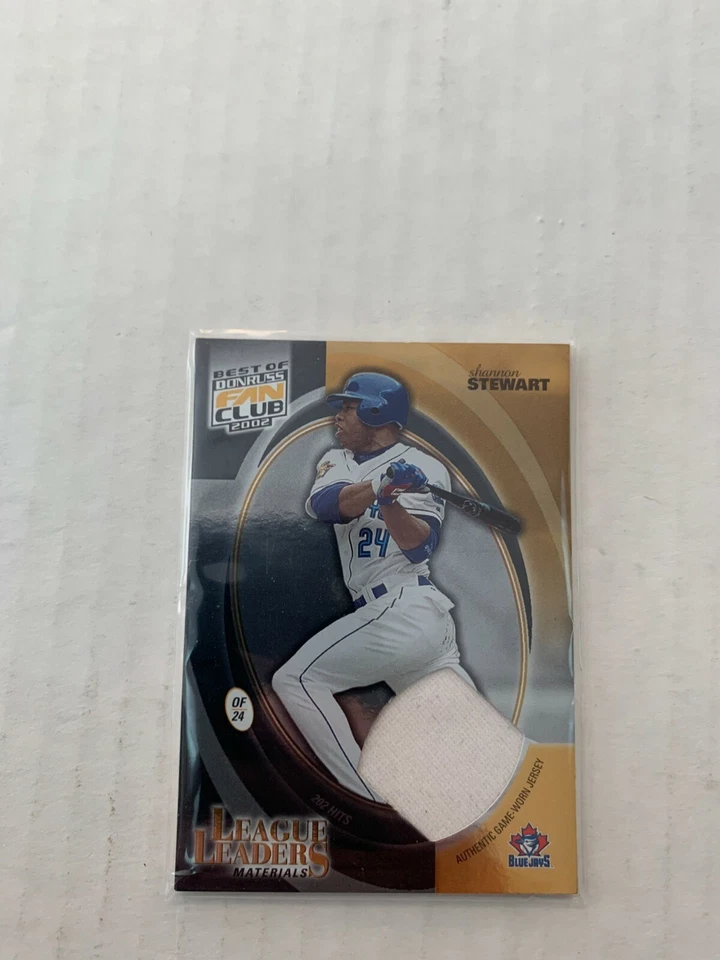 Shannon Stewart 2002 Best Of Fan Club Jersey Card #LL-28 Serial #052/175 - Image 1 of 1