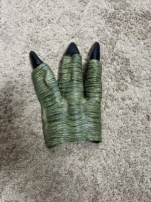 1 Only Dinosaur Green Claws Glove  Raptor Dragon Halloween Costume Dress Up - Image 1 of 4