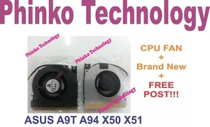 Asus A9T A94 X50 X51 X53 X50Q F5 Cpu Cooling Fan - Picture 1 of 1