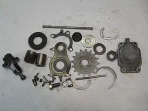 83 Suzuki GR650 GR650D SPROCKET CLUTCH RODS COVER TENSIONER MISC ENGINE  - Bild 1 von 4