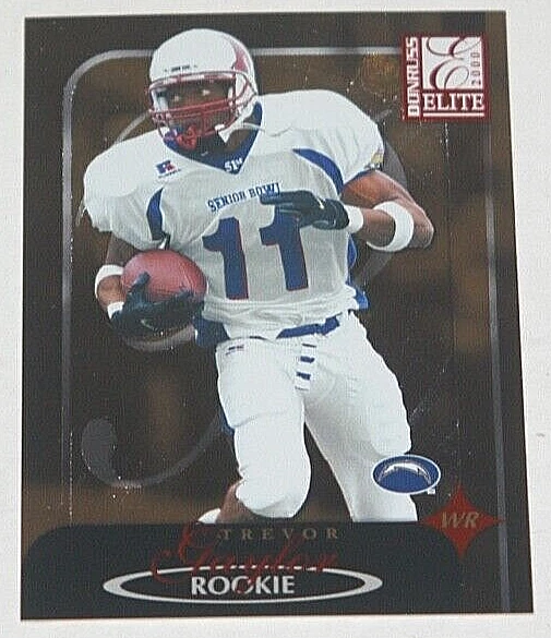 2000 Donruss Elite Football SP #176 - Trevor Gaylor (RC) 725/2000 Chargers - Image 1 of 2