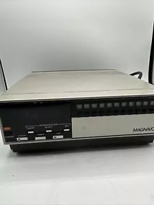 Magnavox Tuner VR8367BK01 Matches Video Recorder VR8356BK01 Vintage 1982 - Picture 1 of 7
