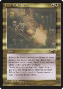 Lim-Dul’s Vault X 4 MTG Alliances-Excellent/NM- 4RCards - Picture 1 of 1