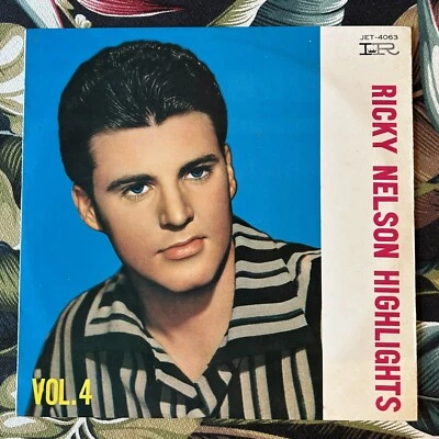 RICKY NELSON HIGHLIGHTS Vol.4 Japan 10”LP - Image 1 of 3