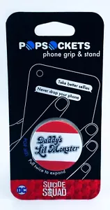 Authentic Popsockets Suicide Squad Daddy’s Little Monster Popsocket Pop Socket - Picture 1 of 3