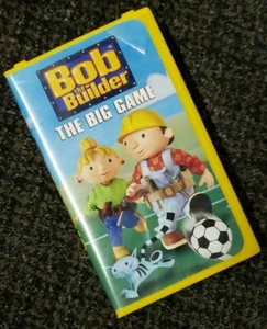 Bob the Builder - The Big Game VHS, 2001 Lightly Loved Clamshell HIT - Picture 1 of 6