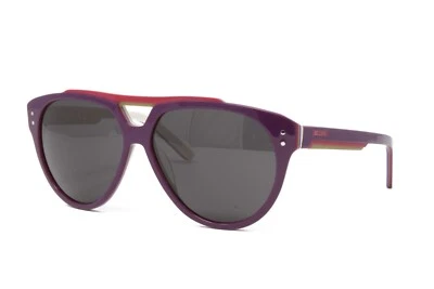 Just Cavalli Sunglasses Unisex Pilot JC506S 83A Purple/Cream/Red 58mm NEW! - Image 1 of 3